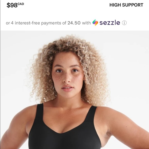 Knix Catalyst Bra, size 3, black - Picture 6 of 8